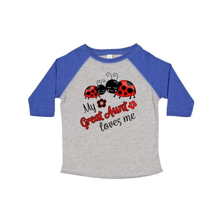 Inktastic My Great Aunt Loves Me with Cute Ladybugs Gift Toddler Boy or Toddler Girl T-Shirt
Inktastic My Great Aunt Loves Me with Cute Ladybugs Gift Toddler Boy or Toddler Girl T-Shirt