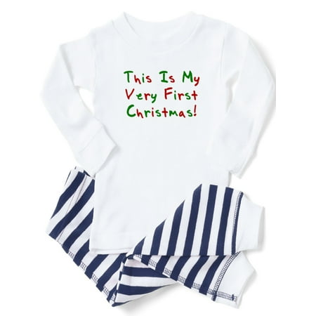 CafePress - This Is My Very First Christm - Toddler Long Sleeve Pajama set