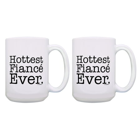 ThisWear Fiance Coffee Mug Set Hottest Fiance Ever Valentines Gifts 2 Pack 15oz Coffee Mugs
ThisWear Fiance Coffee Mug Set Hottest Fiance Ever Valentines Gifts 2 Pack 15oz Coffee Mugs