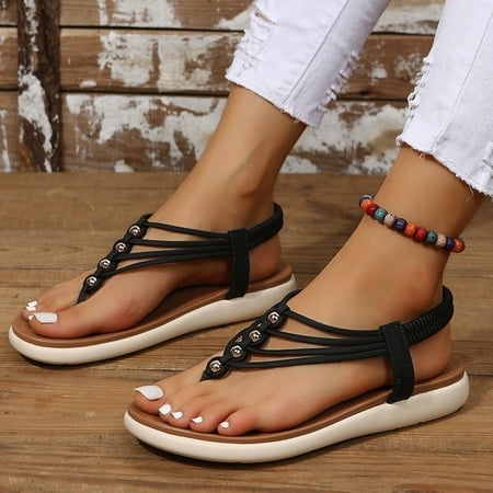 NECHOLOGY Memory Foam Women s Shoes Sandals Ladies Fashion Solid Color Leather Thin Strap Two Strap Sandals Women Rubber Black 7.5
NECHOLOGY Memory Foam Women s Shoes Sandals Ladies Fashion Solid Color Leather Thin Strap Two Strap Sandals Women Rubber Black 7.5