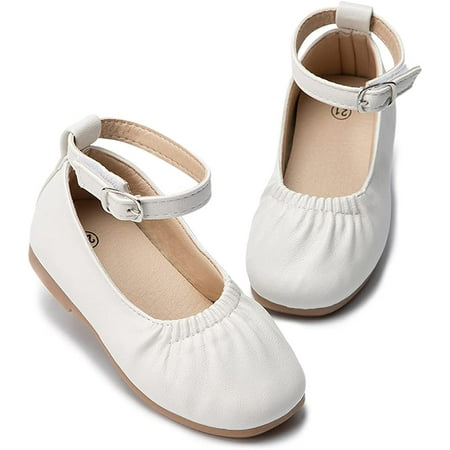 QWZNDZGR Toddler Little Girls Flower Dress Shoes Mary Jane Ballet Flats Easter Party School Princess Wedding Shoes
QWZNDZGR Toddler Little Girls Flower Dress Shoes Mary Jane Ballet Flats Easter Party School Princess Wedding Shoes