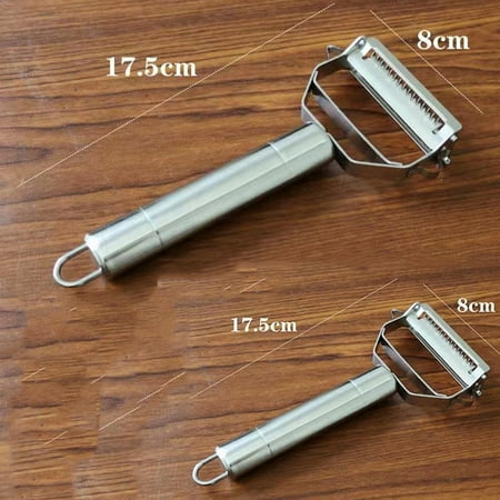 1/2/5PCS Kitchen Accessories Peeler Fruits and Vegetable Stainless Steel Double-head Grater and Multi-function Peeler Two-in-one
1/2/5PCS Kitchen Accessories Peeler Fruits and Vegetable Stainless Steel Double-head Grater and Multi-function Peeler Two-in-one