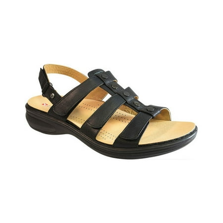 Women s Revere Comfort Shoes Toledo Strappy Slingback Sandal