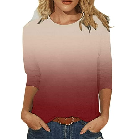 ketyyh-chn99 Corset Shirt Women s Basic Round Neck Long Sleeve Crop Top