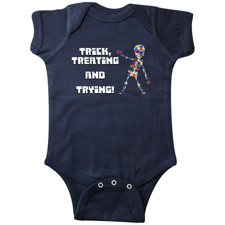 Inktastic Trick Treating and Trying Autism Awareness with Zombie Gift Baby Boy or Baby Girl Bodysuit
Inktastic Trick Treating and Trying Autism Awareness with Zombie Gift Baby Boy or Baby Girl Bodysuit