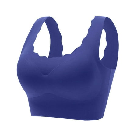 dmqupv Bras for Women 36c Womens Beauty Back Underwear Big Chest Show Small Thin Bra Seamless No Steel Ring Bra Pack of Bra Blue Medium
dmqupv Bras for Women 36c Womens Beauty Back Underwear Big Chest Show Small Thin Bra Seamless No Steel Ring Bra Pack of Bra Blue Medium