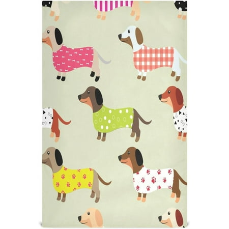 Anyway.go Dachshund Wear Cloth Kitchen Dish Towel Set of 4 Funny 18x28in Absorbent Dishcloth Reusable Cleaning Cloths for Household Use
Anyway.go Dachshund Wear Cloth Kitchen Dish Towel Set of 4 Funny 18x28in Absorbent Dishcloth Reusable Cleaning Cloths for Household Use