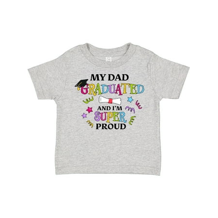 Inktastic My Dad Graduated and I m Super Proud Gift Toddler Boy or Toddler Girl T-Shirt
Inktastic My Dad Graduated and I m Super Proud Gift Toddler Boy or Toddler Girl T-Shirt
