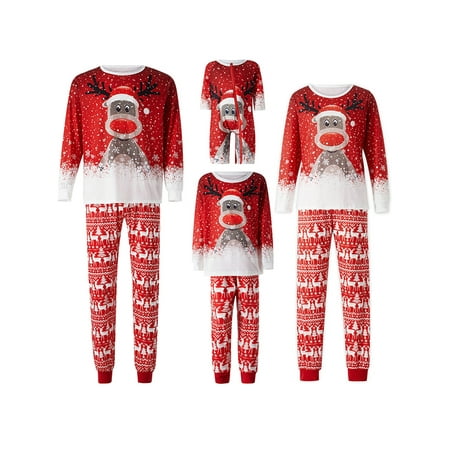 Afunbaby Family Christmas Pajamas Matching Sets Xmas Matching Pjs for Adults Kid Baby Holiday Xmas Family Sleepwear Set
Afunbaby Family Christmas Pajamas Matching Sets Xmas Matching Pjs for Adults Kid Baby Holiday Xmas Family Sleepwear Set