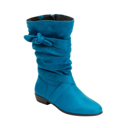 Comfortview Women s Wide Width The Heather Regular Calf Boot