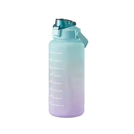 Portable Sports Water Bottle with Straw & Motivational Time Marking Reminder
Portable Sports Water Bottle with Straw & Motivational Time Marking Reminder
