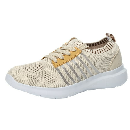 ZIZOCWA Summer Ladies Walking Shoes Soft Sole Casual Lace Up Lightweight Breathable Sneakers Stretch Hollow Mesh Sports Shoes Fashion Beige Size40
ZIZOCWA Summer Ladies Walking Shoes Soft Sole Casual Lace Up Lightweight Breathable Sneakers Stretch Hollow Mesh Sports Shoes Fashion Beige Size40