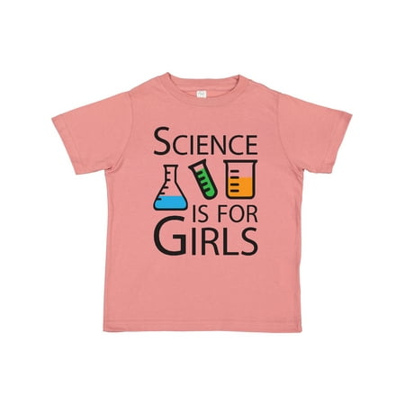 Inktastic Science is for Girls Gift Toddler Toddler Girl T-Shirt 
Inktastic Science is for Girls Gift Toddler Toddler Girl T-Shirt