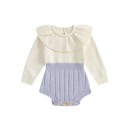 Bangyeer Toddler Baby Girls Sweater Romper Newborn Long Sleeve Jumpsuits Infant Fall Winter Clothes Set
Bangyeer Toddler Baby Girls Sweater Romper Newborn Long Sleeve Jumpsuits Infant Fall Winter Clothes Set