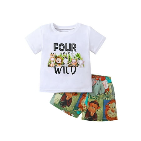 Bagilaanoe 2pcs Toddler Baby Girl Boy Short Pants Set Short Sleeve Letter Print T-Shirts Tops + Shorts 3T 4T 5T Kids Birthday Outfits
Bagilaanoe 2pcs Toddler Baby Girl Boy Short Pants Set Short Sleeve Letter Print T-Shirts Tops + Shorts 3T 4T 5T Kids Birthday Outfits