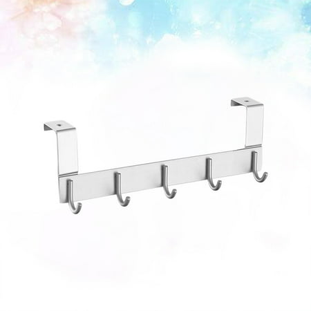 Aluminium Alloy Hook Board Punch Free Hanging Shelf Door Back Rear Hanging Hook Cloth Holding Rack for Home Kitchen Bathroom (Silver)
Aluminium Alloy Hook Board Punch Free Hanging Shelf Door Back Rear Hanging Hook Cloth Holding Rack for Home Kitchen Bathroom (Silver)