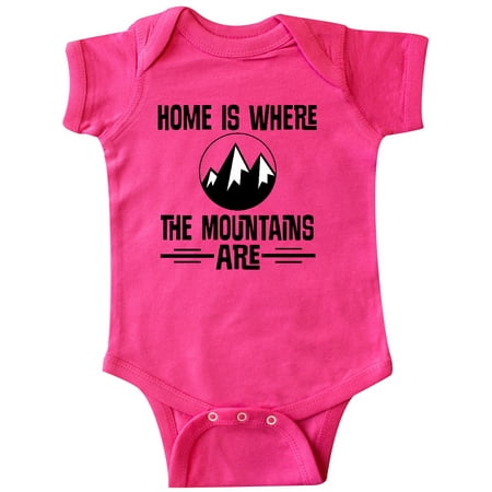 Inktastic Home is Where the Mountains Are Gift Baby Boy or Baby Girl Bodysuit
Inktastic Home is Where the Mountains Are Gift Baby Boy or Baby Girl Bodysuit