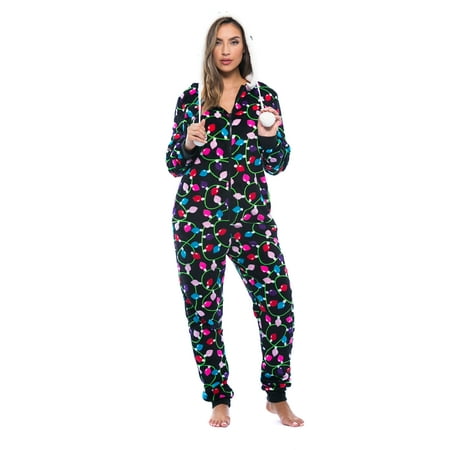 Just Love Christmas Print Pom Pom Adult Onesie (Black - Light Up Large)
Just Love Christmas Print Pom Pom Adult Onesie (Black - Light Up Large)