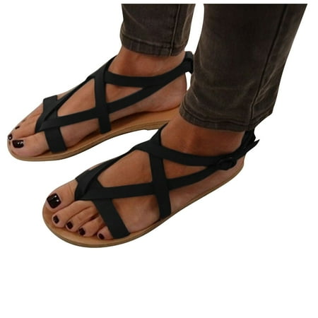 Aayomet Sandals Roman Flat Flops Beach Women s Strap Shoes Flip Slippers Women s casual shoes Flip Flops for Women Size 11 Black 8
Aayomet Sandals Roman Flat Flops Beach Women s Strap Shoes Flip Slippers Women s casual shoes Flip Flops for Women Size 11 Black 8