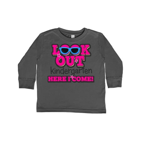 Inktastic Look out Kindergarten Here I Come Gift Toddler Toddler Girl Long Sleeve T-Shirt
Inktastic Look out Kindergarten Here I Come Gift Toddler Toddler Girl Long Sleeve T-Shirt