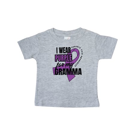 Inktastic Chronic Pain I Wear Purple For My Gramma Gift Baby Boy or Baby Girl T-Shirt
Inktastic Chronic Pain I Wear Purple For My Gramma Gift Baby Boy or Baby Girl T-Shirt