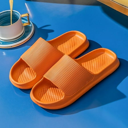 CoCopeanut Summer 2022 New Slippers Women Simple Solid Color Minimalist Textured Open Toe Slides Thick Non-slip Bathroom Soft Cool Shoes
CoCopeanut Summer 2022 New Slippers Women Simple Solid Color Minimalist Textured Open Toe Slides Thick Non-slip Bathroom Soft Cool Shoes