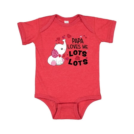 Inktastic Papa Loves Me Lots and Lots- cute elephant Gift Baby Boy or Baby Girl Bodysuit
Inktastic Papa Loves Me Lots and Lots- cute elephant Gift Baby Boy or Baby Girl Bodysuit