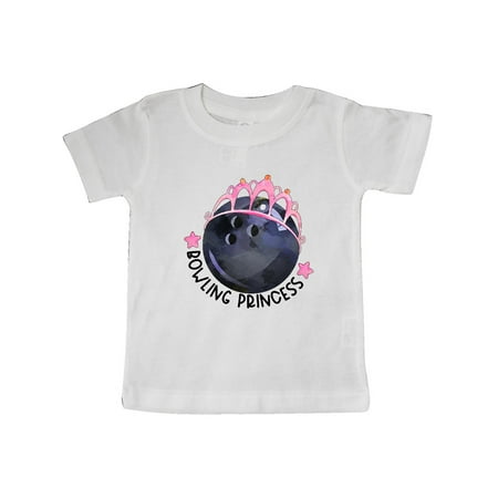 Inktastic Bowling Princess- Tiara Gift Baby Girl T-Shirt