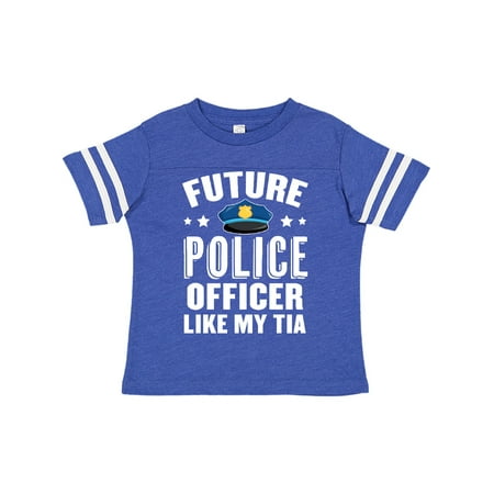Inktastic Future Police Officer Like My Tia Gift Toddler Boy or Toddler Girl T-Shirt
Inktastic Future Police Officer Like My Tia Gift Toddler Boy or Toddler Girl T-Shirt