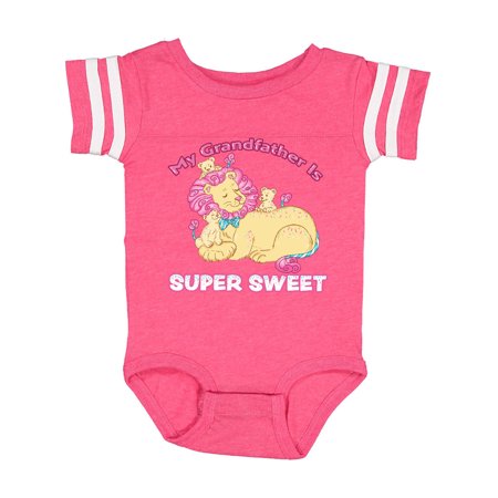 Inktastic My Grandfather Is Super Sweet Cotton Candy Lions Gift Baby Boy or Baby Girl Bodysuit
Inktastic My Grandfather Is Super Sweet Cotton Candy Lions Gift Baby Boy or Baby Girl Bodysuit