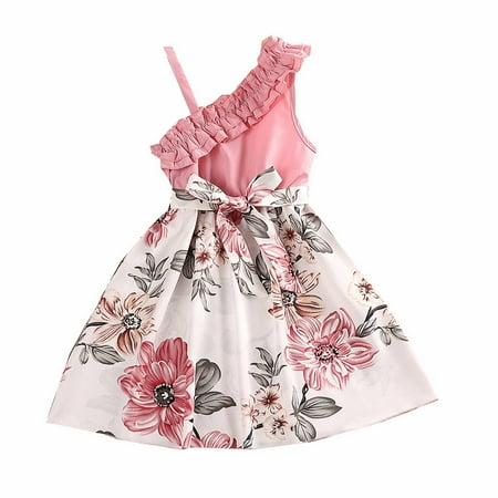 Rovga Toddler Girl Dress Clothes Princess Dresss Children S Wear Dress Summer Children S Skirt One Shoulder Suspender Print
Rovga Toddler Girl Dress Clothes Princess Dresss Children S Wear Dress Summer Children S Skirt One Shoulder Suspender Print