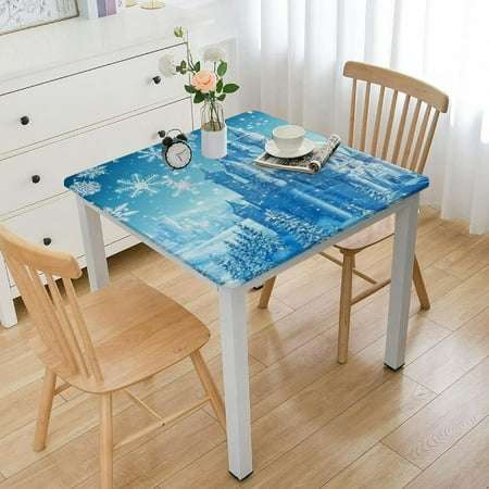 ONETECH Winter Snowflakes Tablecloths Plastic Christmas Party Table Cover White and Blue Snowflakes Table Cloth for Home Kitchen Xmas Winter Holiday Party Table Decor 46 *46
ONETECH Winter Snowflakes Tablecloths Plastic Christmas Party Table Cover White and Blue Snowflakes Table Cloth for Home Kitchen Xmas Winter Holiday Party Table Decor 46 *46