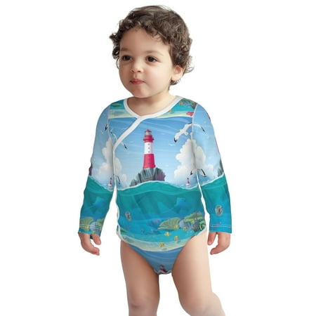 Haiem Lighthouse Sea Port Printed Unisex-Baby Long Sleeve Onesies Bodysuits Unisex Babies Snap-Up Rompers-18 Months
Haiem Lighthouse Sea Port Printed Unisex-Baby Long Sleeve Onesies Bodysuits Unisex Babies Snap-Up Rompers-18 Months