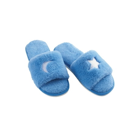 FLORIANA Womens Fuzzy Slippers Spa Slippers Star/Moon or Rainbow - Star & Moon Small
FLORIANA Womens Fuzzy Slippers Spa Slippers Star/Moon or Rainbow - Star & Moon Small