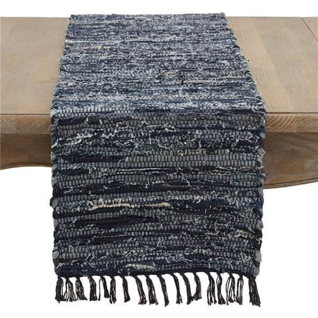 SARO 917.NB1372B 13 x 72 in. Rectangle Denim Chindi Table Runner - Navy Blue
SARO 917.NB1372B 13 x 72 in. Rectangle Denim Chindi Table Runner - Navy Blue