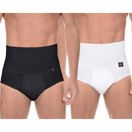 

Pretty Comy Men s Briefs High-waisted Cotton Stretch Underwear 2-Pack XL