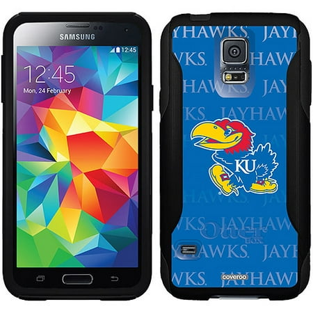 University of Kansas Repeating Design on OtterBox Commuter Series Case for Samsung Galaxy S5