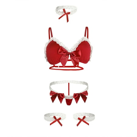 QIPOPIQ Lingerie Deals Sexy Lingerie Sexy Lace Christmas Suit Six Piece Lovely Bow Uniform Temptation
QIPOPIQ Lingerie Deals Sexy Lingerie Sexy Lace Christmas Suit Six Piece Lovely Bow Uniform Temptation