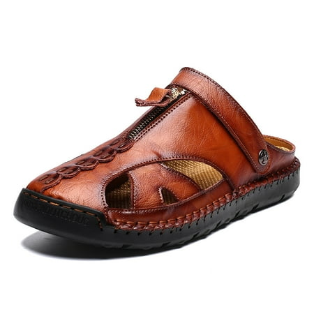 Men s Sandals Breathable Summer Beach Shoes Leisure Flats Men Casual Shoe Slip on Retro Sandals (Color : D Size : 48)
Men s Sandals Breathable Summer Beach Shoes Leisure Flats Men Casual Shoe Slip on Retro Sandals (Color : D Size : 48)