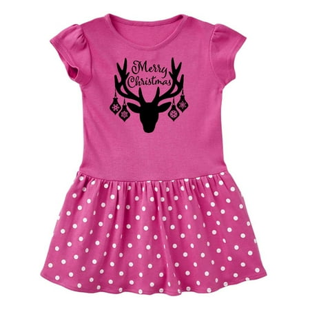 Inktastic Merry Christmas Reindeer Antlers with Ornaments Gift Toddler Girl Dress
Inktastic Merry Christmas Reindeer Antlers with Ornaments Gift Toddler Girl Dress