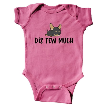 Inktastic Napping Dis Tew Much Chihuahua Black and Tan Gift Baby Boy or Baby Girl Bodysuit
Inktastic Napping Dis Tew Much Chihuahua Black and Tan Gift Baby Boy or Baby Girl Bodysuit