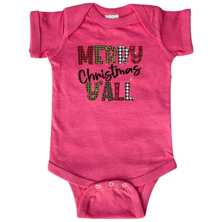 Inktastic Merry Christmas Y all Festive Patterns Gift Baby Boy or Baby Girl Bodysuit
Inktastic Merry Christmas Y all Festive Patterns Gift Baby Boy or Baby Girl Bodysuit