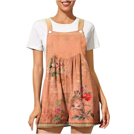 AIEOTT Jumpsuits for Women Clearance Rompers for Women Womens Fashion Summer Casual Sleeveless Suspender Jumpsuit Overalls Jumpsuit Shorts Big Holiday Savings
AIEOTT Jumpsuits for Women Clearance Rompers for Women Womens Fashion Summer Casual Sleeveless Suspender Jumpsuit Overalls Jumpsuit Shorts Big Holiday Savings