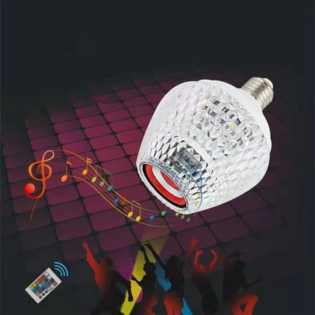 Lwhmf LED Light Bulb With Integrated Bluetooth Speaker E27 RGB Changing Lamp Wireless Stereo Audio 24 Keys Remote Control RGB Color Changing Speaker Bulb For Party Lwhmf2497A
Lwhmf LED Light Bulb With Integrated Bluetooth Speaker E27 RGB Changing Lamp Wireless Stereo Audio 24 Keys Remote Control RGB Color Changing Speaker Bulb For Party Lwhmf2497A