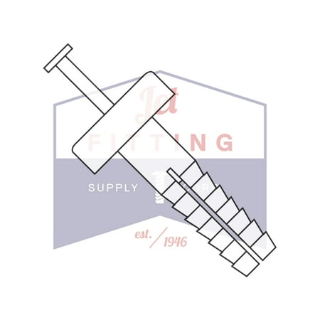 1/4 x 1 1/2 Plastic Drive-Pin Anchor Rivets | All Nylon 2 Piece | Round Head | Body: Nylon 6/6 Impact Modified | Pin: Nylon 6/6 Impact Modified - WHITE (Quantity: 1000)
1/4 x 1 1/2 Plastic Drive-Pin Anchor Rivets | All Nylon 2 Piece | Round Head | Body: Nylon 6/6 Impact Modified | Pin: Nylon 6/6 Impact Modified - WHITE (Quantity: 1000)