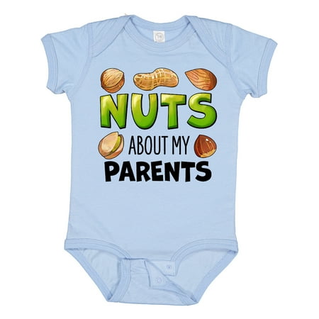 Inktastic Nuts About My Parents Peanut Almond Pistachio Gift Baby Boy or Baby Girl Bodysuit
Inktastic Nuts About My Parents Peanut Almond Pistachio Gift Baby Boy or Baby Girl Bodysuit