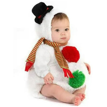 Musuos Baby Christmas Long Sleeve Snowman Hooded Rompers One Piece Jumpsuit with Scarf
Musuos Baby Christmas Long Sleeve Snowman Hooded Rompers One Piece Jumpsuit with Scarf