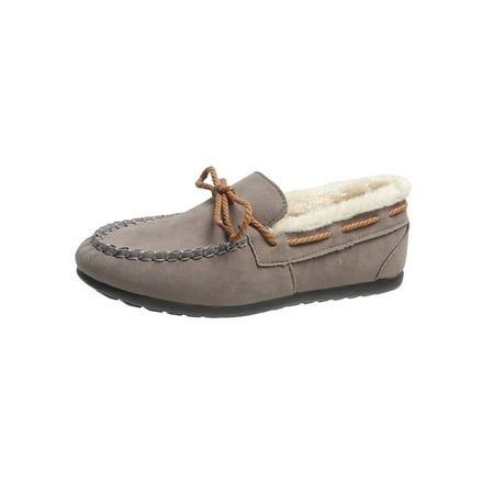 Rotosw Women Winter Suede Slipper Moccasin Outdoor Indoor House Walking Cozy Flat Shoes
Rotosw Women Winter Suede Slipper Moccasin Outdoor Indoor House Walking Cozy Flat Shoes
