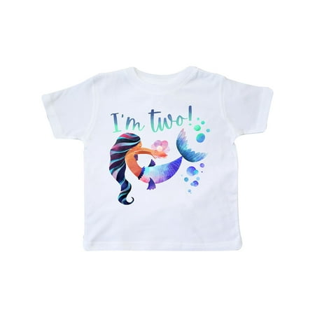 Inktastic I m Two! 2nd Birthday Pink and Blue Mermaid Gift Toddler Boy or Toddler Girl T-Shirt
Inktastic I m Two! 2nd Birthday Pink and Blue Mermaid Gift Toddler Boy or Toddler Girl T-Shirt