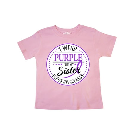 Inktastic I Wear Purple for my Sister- Lupus Awareness Gift Toddler Boy or Toddler Girl T-Shirt
Inktastic I Wear Purple for my Sister- Lupus Awareness Gift Toddler Boy or Toddler Girl T-Shirt